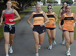 Ladies pack run