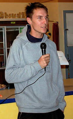 Nick, addressing the members
